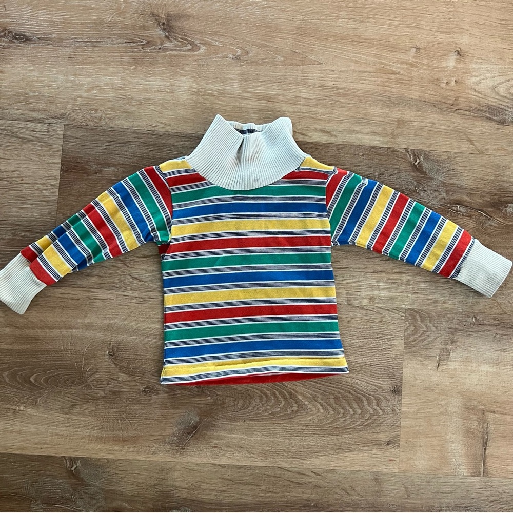 Vintage health Tex rainbow stripe shirt
